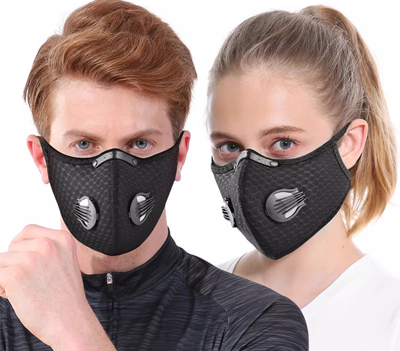 Dust Mask Construction - قناع ركوب الدراجات الرياضي قابل للغسل