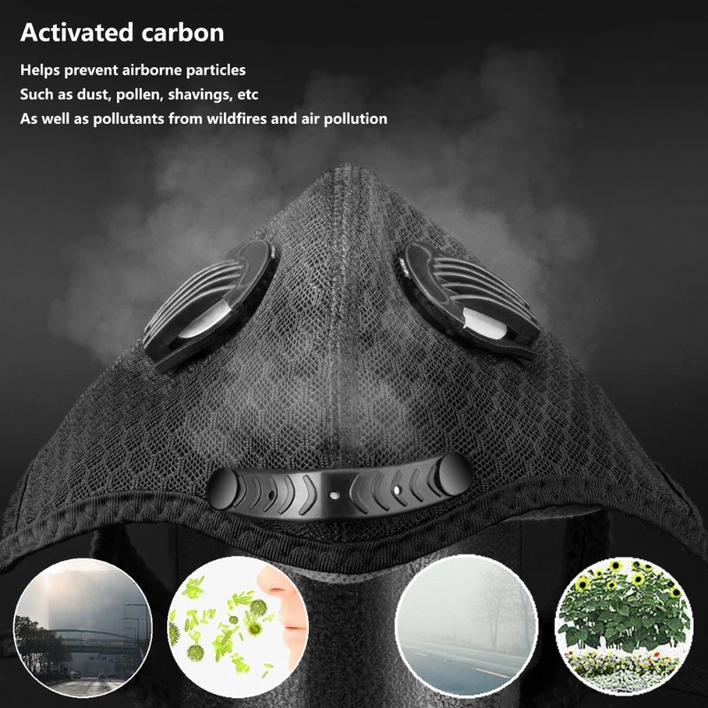 قناع وجه للدراجات، رياضي، قابل - مراجعة Dust Mask Construction وسعره